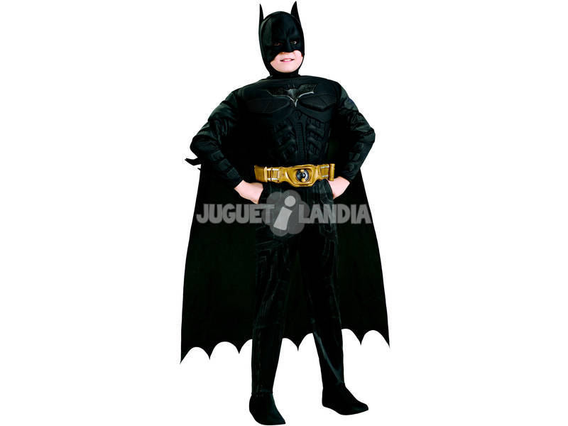 Kinderkostüm Muskulöse Batman mit T-M Zubehör Rubies 881290-M