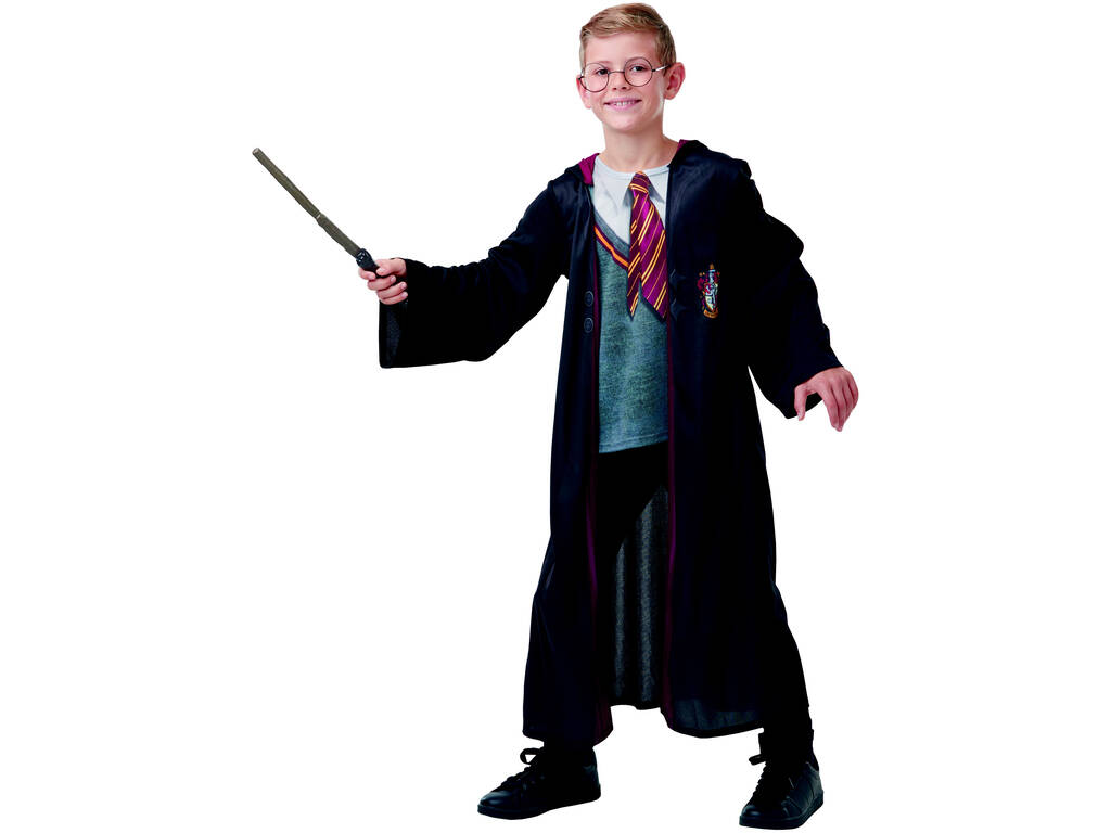 Disfraz Niño Harry Potter con Accesorios Talla M Rubies 300915-M