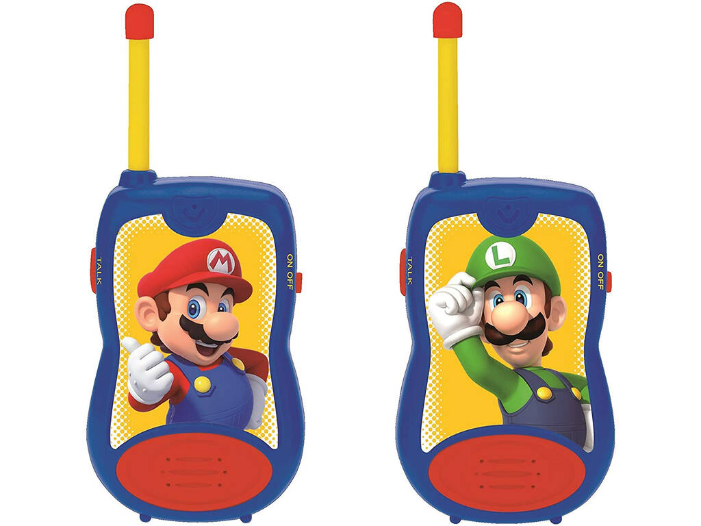 Super Mario Walkie Talkies 120 M. Lexibook TW12NI
