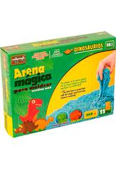 Arena Mágica 250 gr. Dinosaurios 11 Piezas