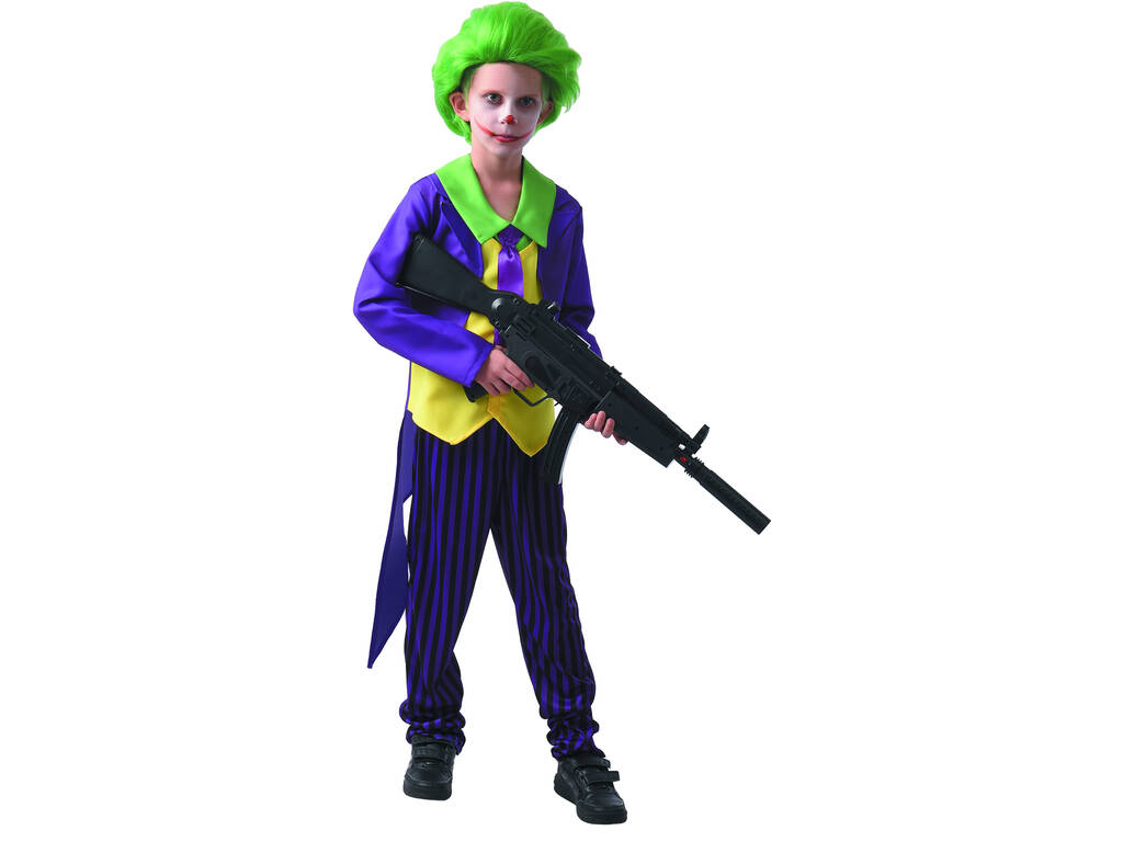 verrückter Clown Kinder Kostüm Größe M