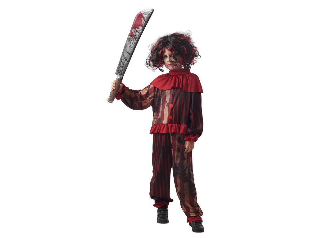 Disfraz Creepy Clown Niño Talla L