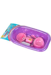 Baignoire Lilas avec des Accessoires