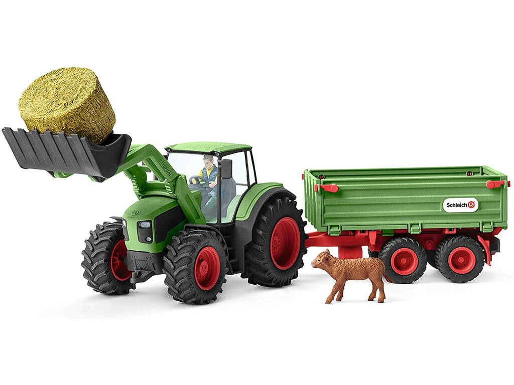 Traktor mit Anhänger Schleich 42379