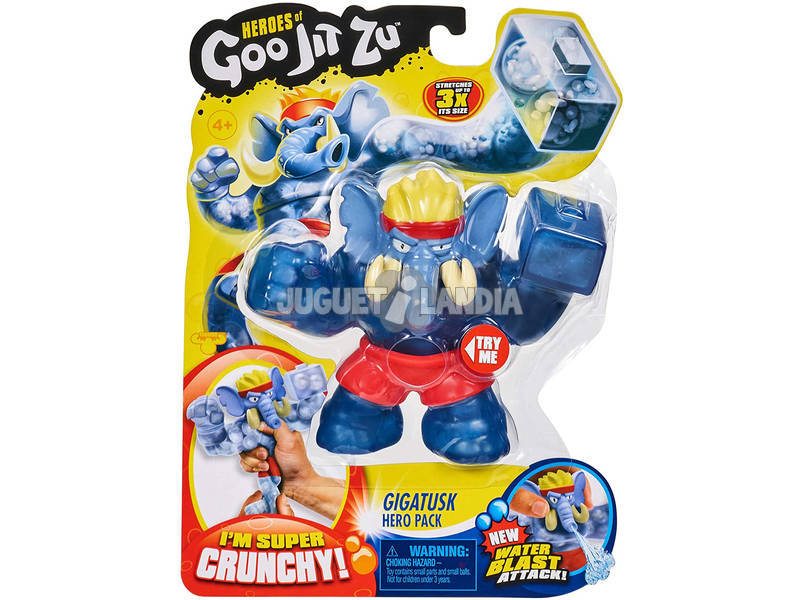Heroes Of Goo Jit Zu Figurine Gigatusk Bandai 41044