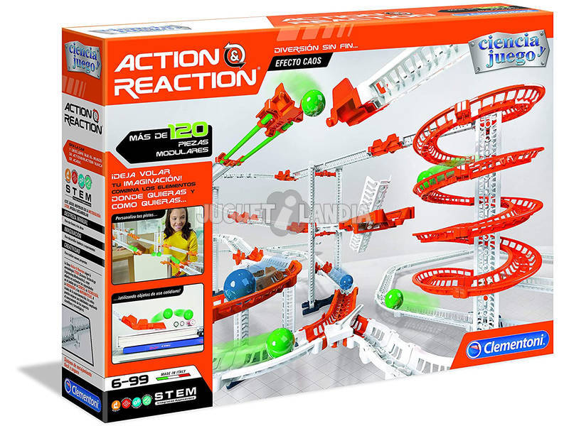 Jogo Action & Reaction Efecto Caos Clementoni 55377.8