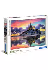 Puzzle 1000 Le Magnifique Mont Saint Michel Clementoni 39367
