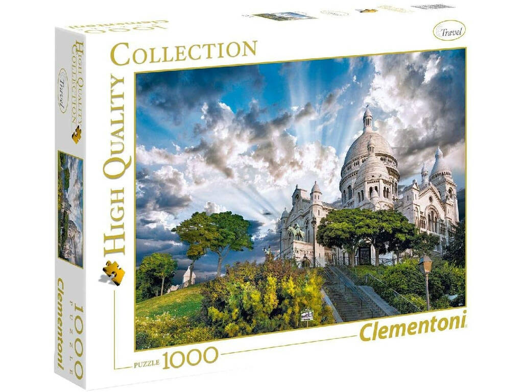 Puzzle 1000 Montmartre Clementoni 39383
