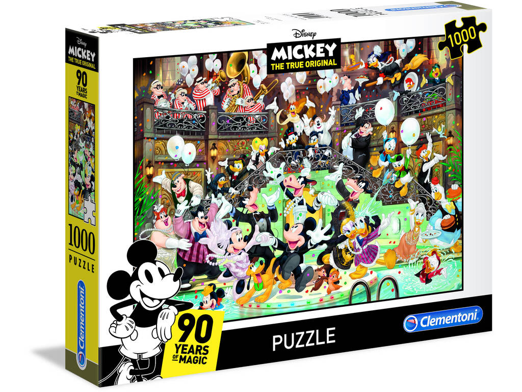 Puzzle 1000 Mickey Mouse 90 Aniversario Clementoni 39472