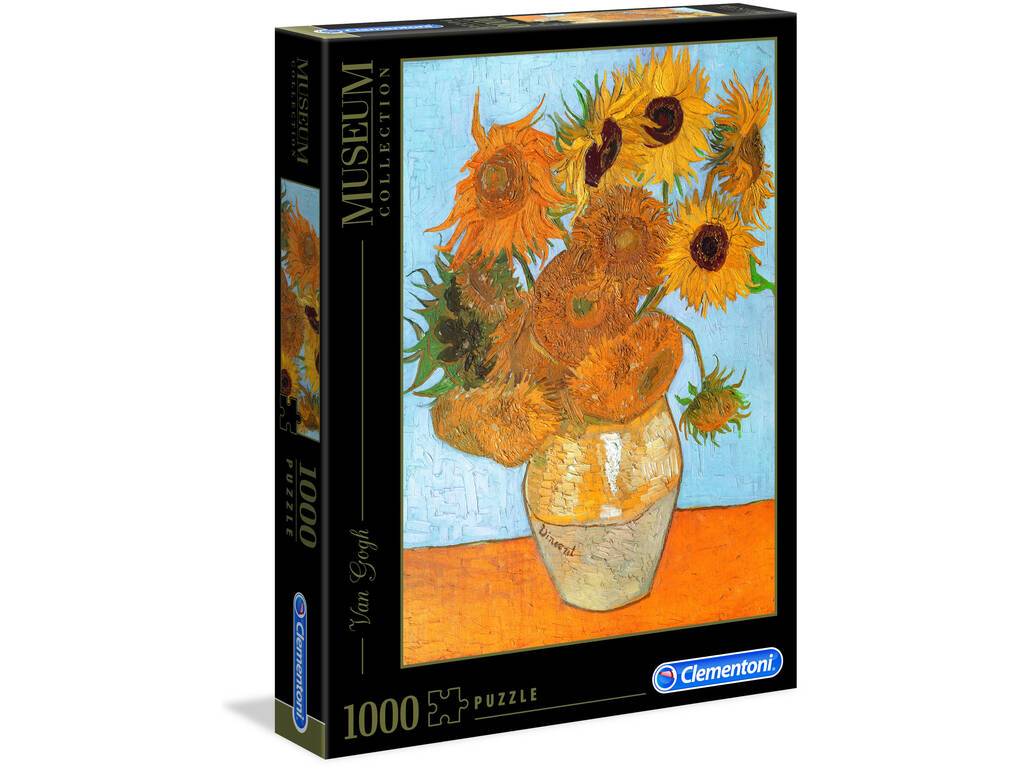Puzzle 1000 Van Gogh: Los Girasoles Clementoni 31438