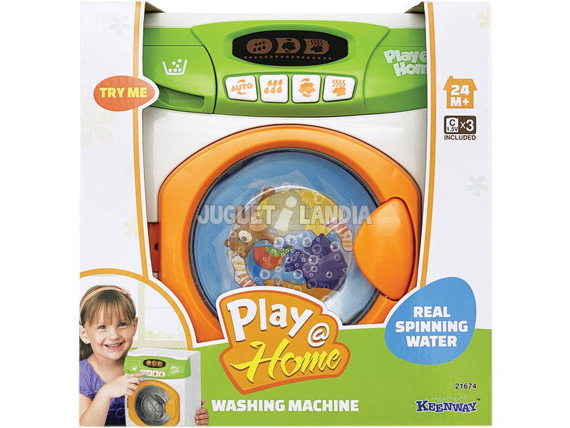 Máquina de Lavar com Luzes e Sons Keenway 21674