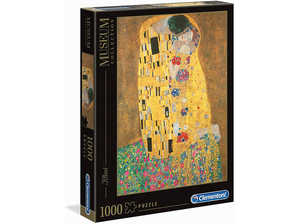 Puzzle 1000 Klimt: Der Kuss Clementoni 31442