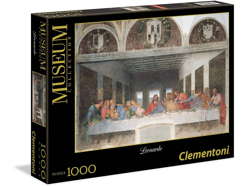 Puzzle 1000 Leonardo Da Vinci: A Última Ceia Clementoni 31447