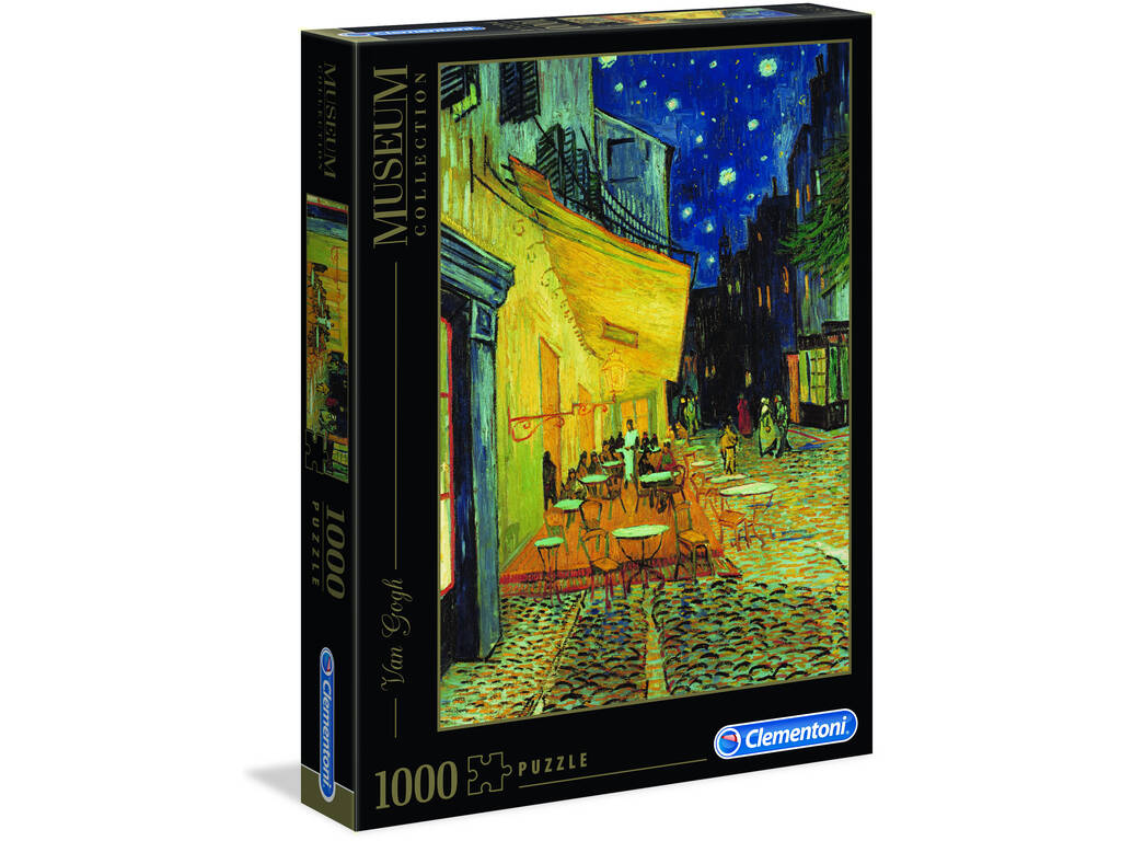 Puzzle 1000 Van Gogh: Caffè di Notte all'aperto Clementoni 31470