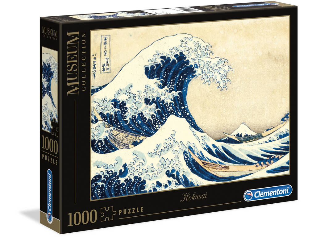 Puzzle 1000 Hokusai: La Gran Ola Clementoni 39378