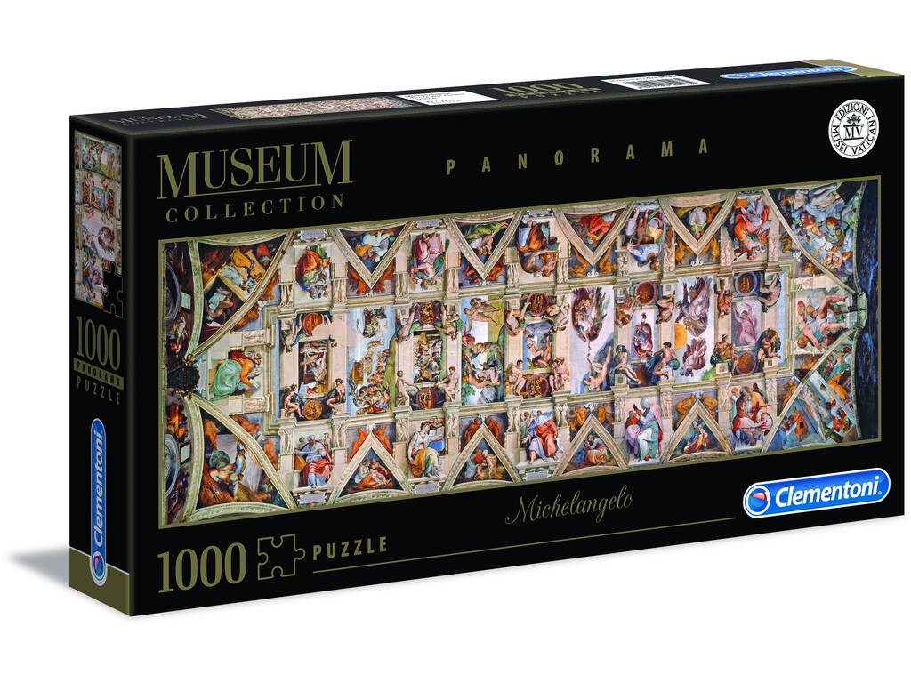 Puzzle 1000 Michelangelo: La Cappella Sistina Clementoni 39498