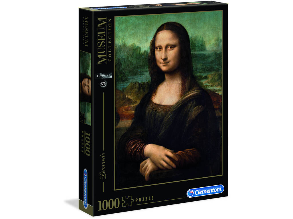 Puzzle 1000 Leonardo Da Vinci: Joconde Clementoni 31413