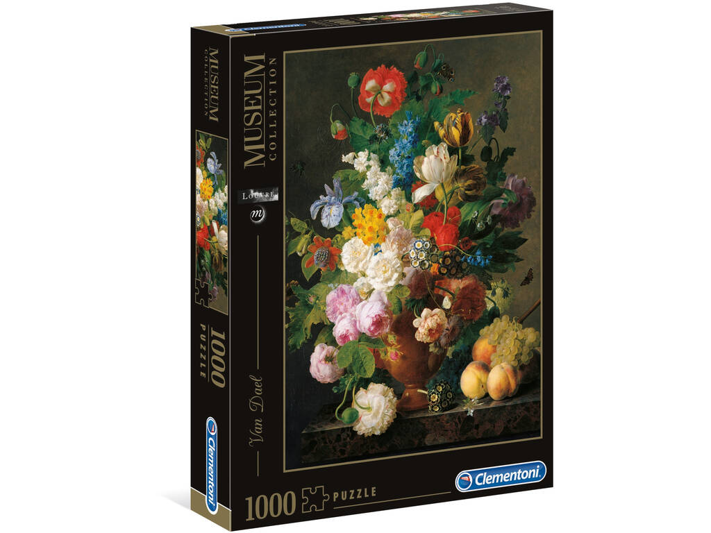 Puzzle 1000 Van Dael: Jarrón Con Flores Clementoni 31415