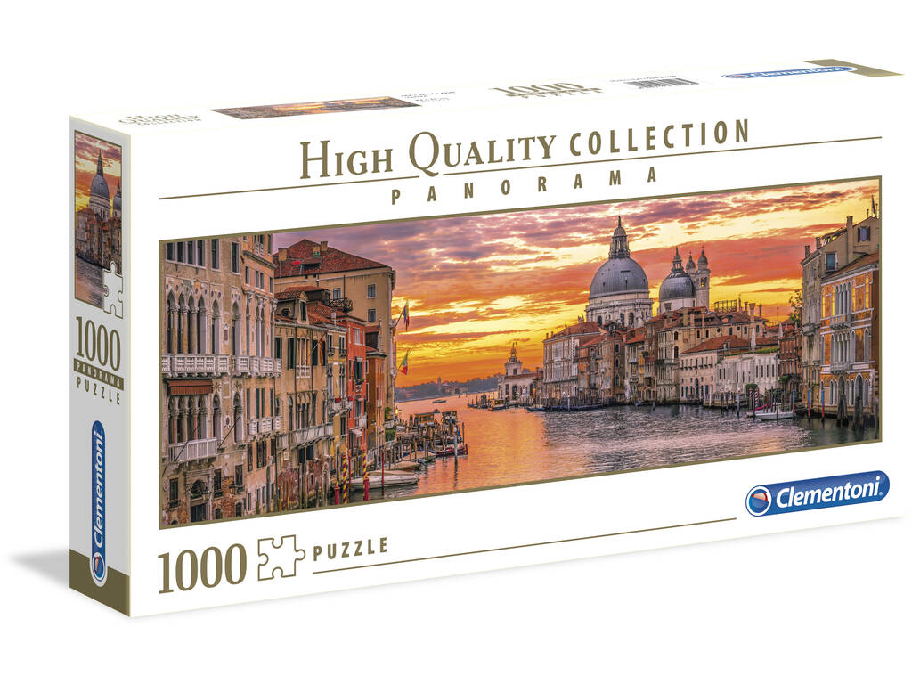 Puzzle 1000 O Grande Canal de Veneza Clementoni 39426