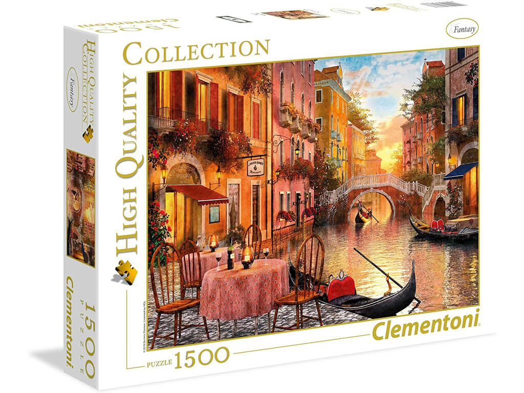 Puzzle 1500 Venedig Clementoni 31668