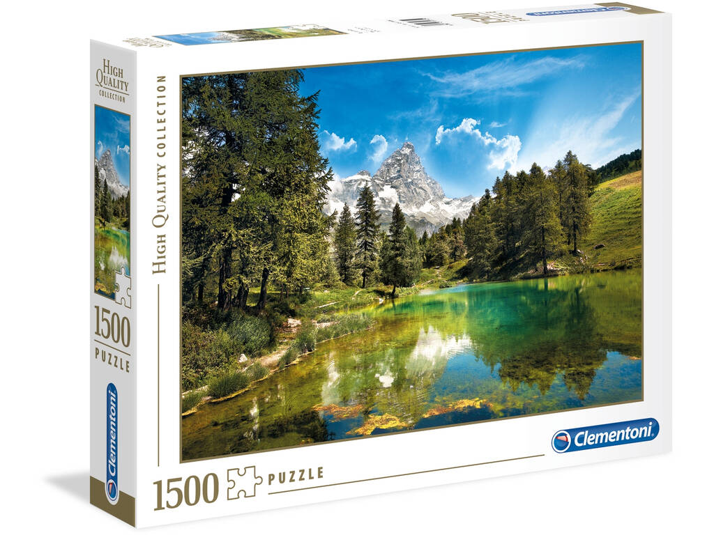 Puzzle 1500 O Lago Azul Clementoni 31680