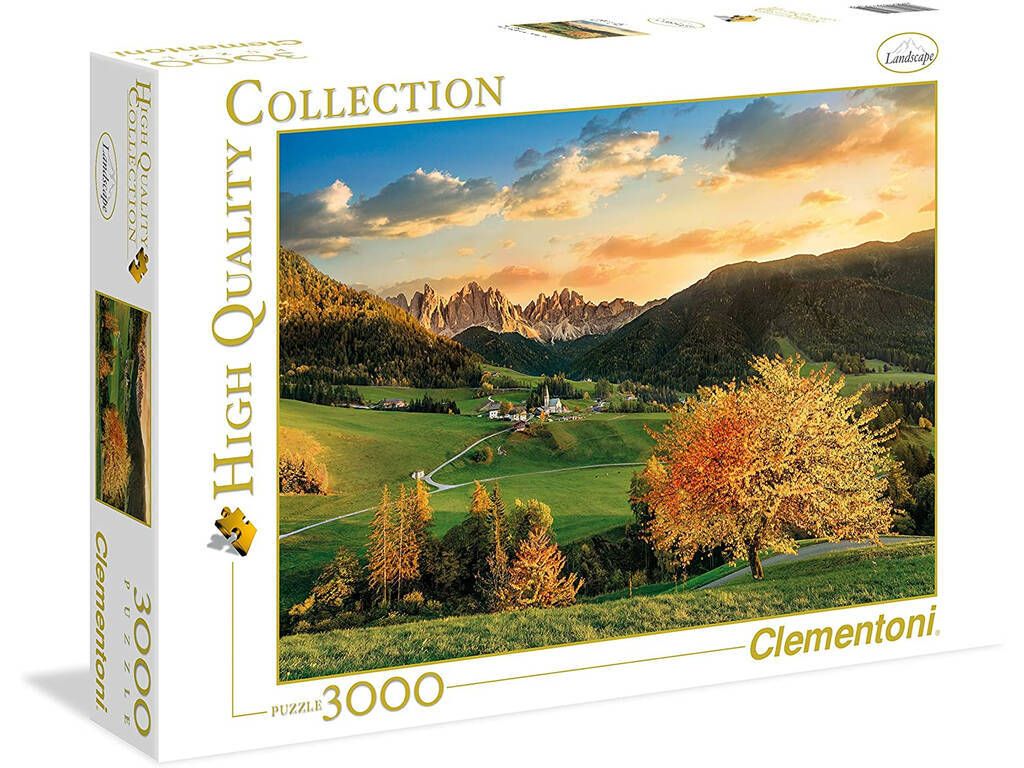 Puzzle 3000 Los Alpes Clementoni 33545