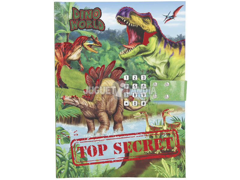 Dino Journal avec Code Secret 10972