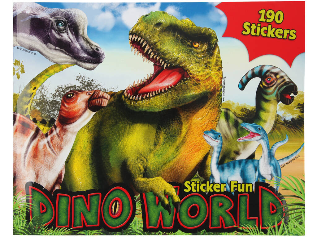 Dino World Sticker Fun 11160