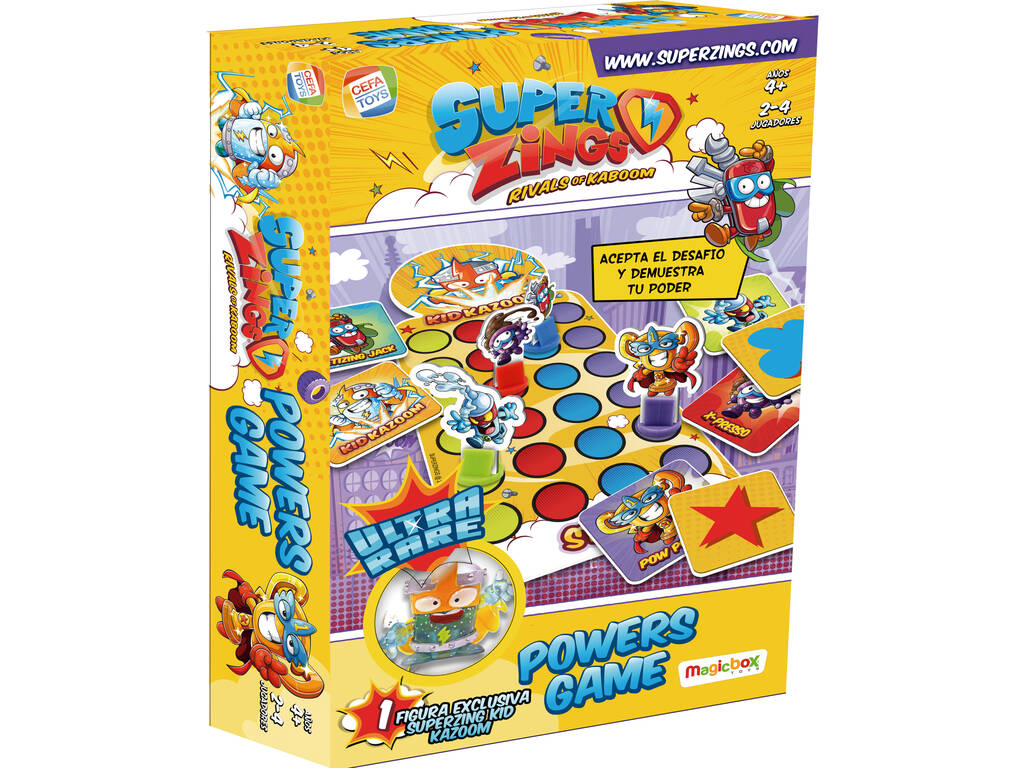 Superzings Powers Kid Kazoom Set Cefa Toys 21652