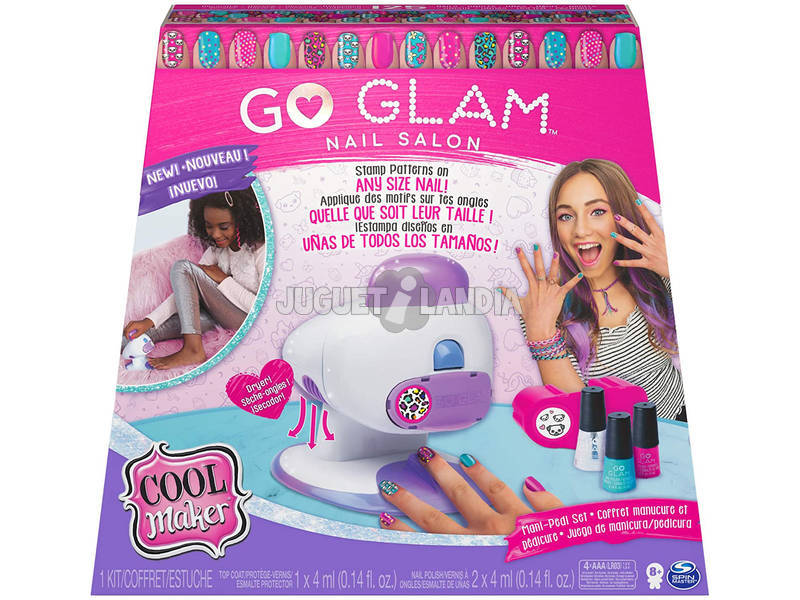 Go Glam Cool Maker Jogo de Manicure Bizak 6192 3753