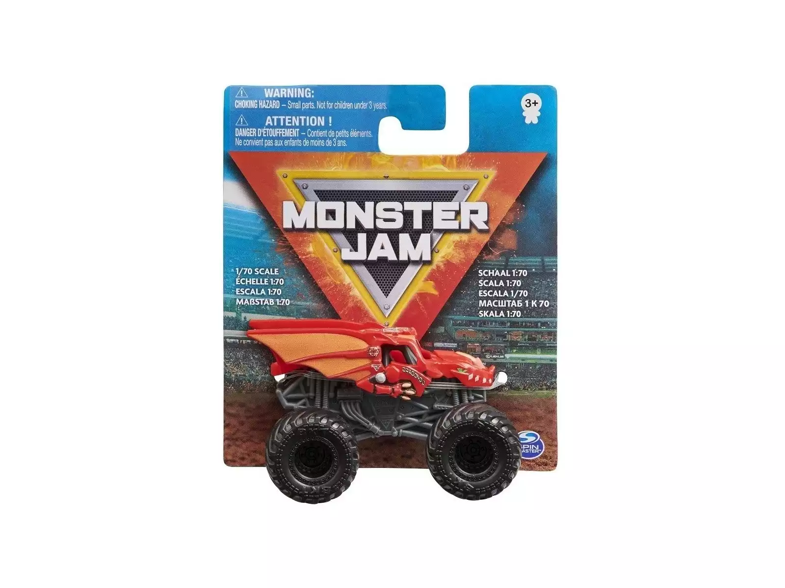 Monster Jam Pulos Incríveis 1:43 Bizak 6192 5880 - Juguetilandia