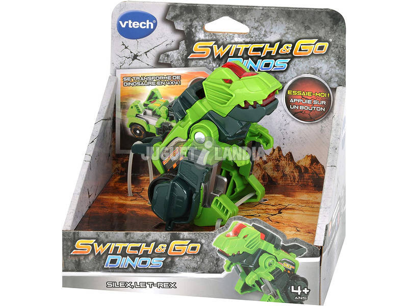 Switch & Go Dino King T-Rex Geländewagen VTech 183122