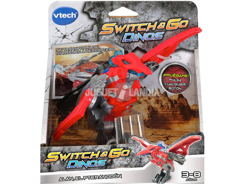 Switch & Go Dino Alan Pteranodon Elicottero VTech 192122
