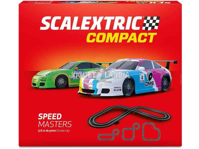 Scalextric Compact Rennstrecke Speed Masters C10304S500