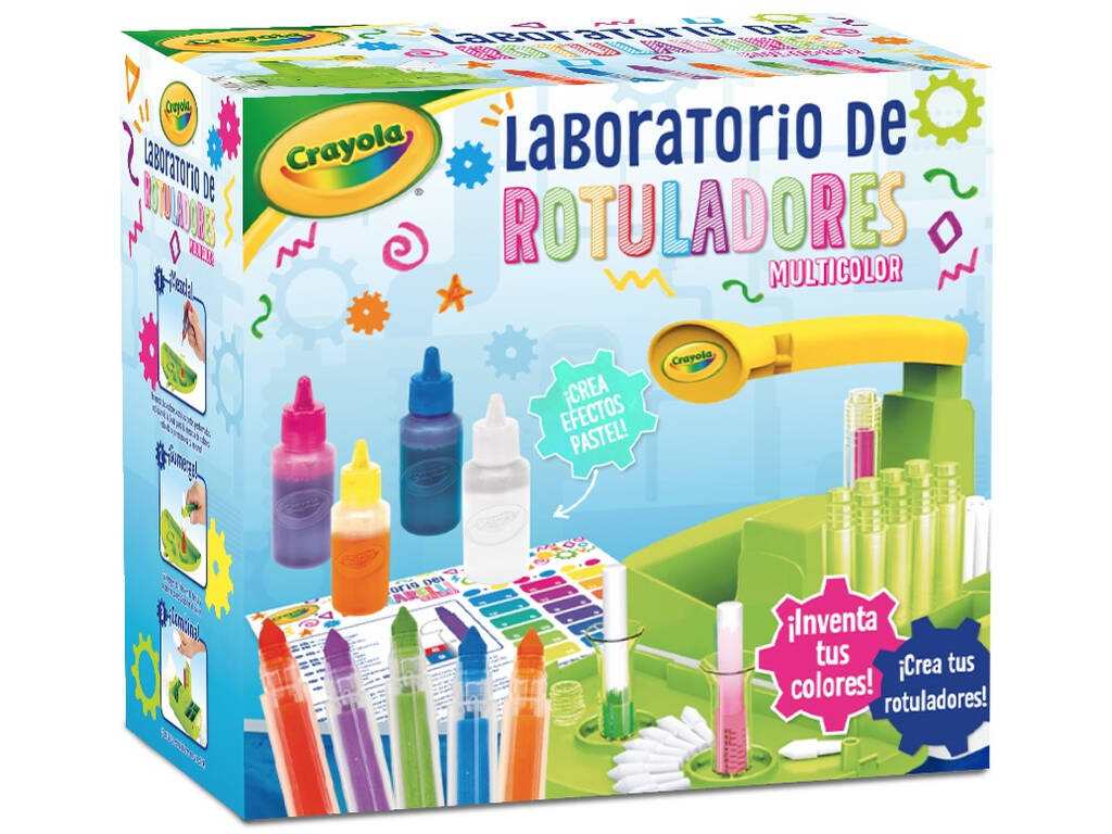 Laboratoire de Marqueurs Multicolores Crayola 25-5961