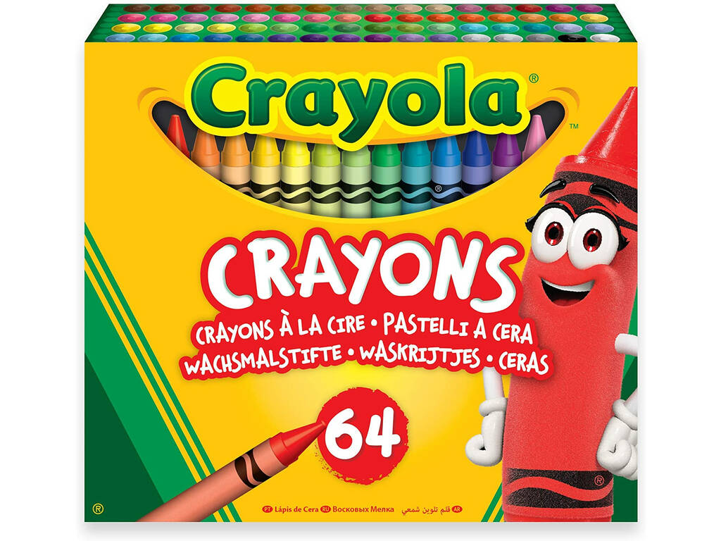 Crayola Pack 64 Ceras 52-6448