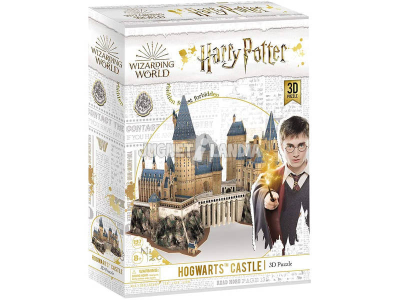 Harry Potter Puzzle 3D Castelo de Hogwarts World Brands DS1013H