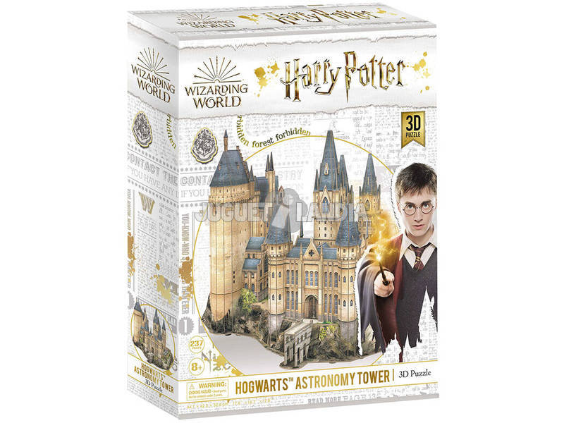 Harry Potter Puzzle 3D Torre de Astronomía de Hogwarts World Brands DS1012H