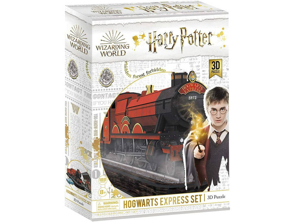 Harry Potter Puzzle 3D Poudlard Express World Brands DS1010H