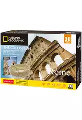 National Geographic Puzzle 3D Coliseu Romano World Brands DS0976H