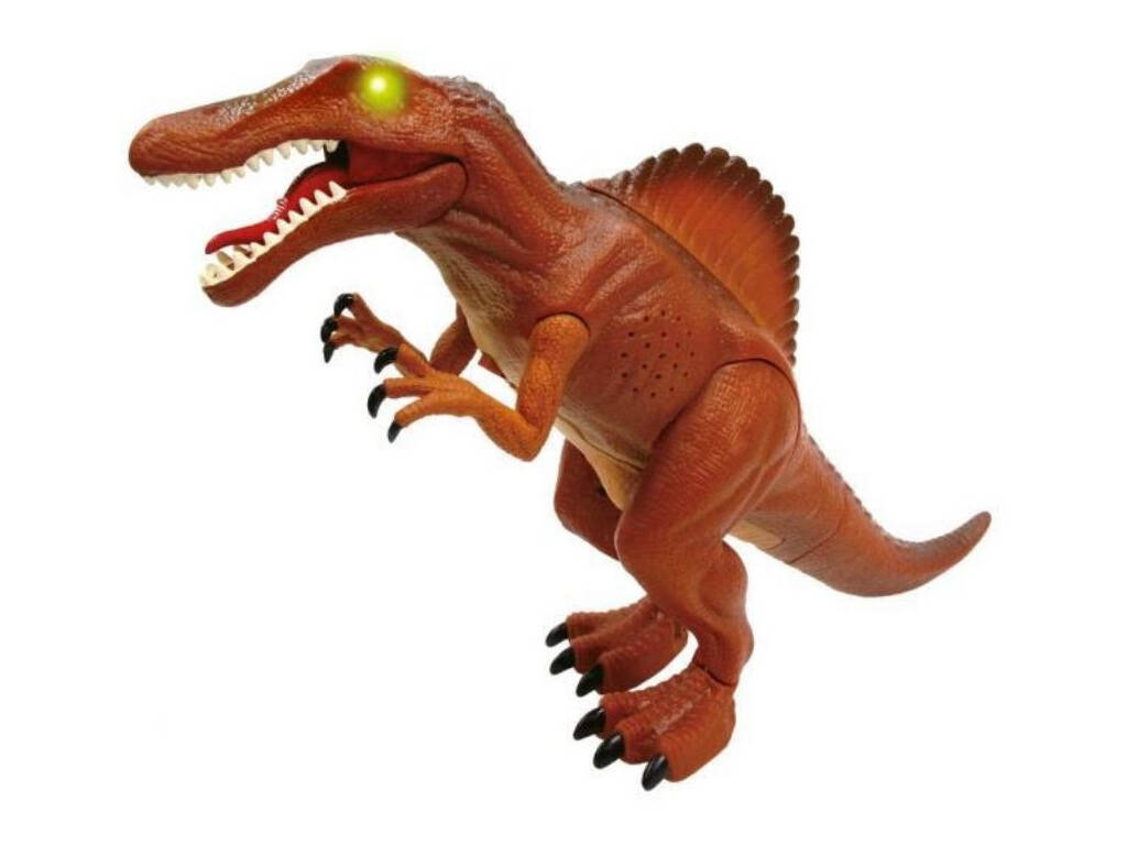 Dinosaurio Wild Predators Spinosaurius Marrone World Brands XT380841