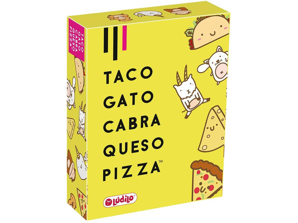 Juego Taco Gato Cabra Queso Pizza Lúdilo 80909