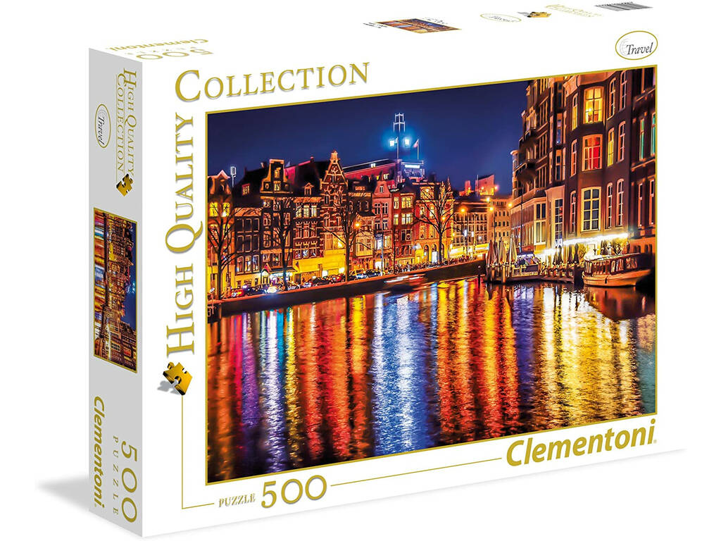 Puzzle 500 Amsterdão Clementoni 35037