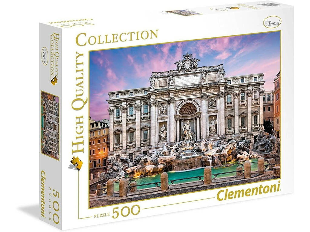 Puzzle 500 Fontana di Trevi Clementoni 35047