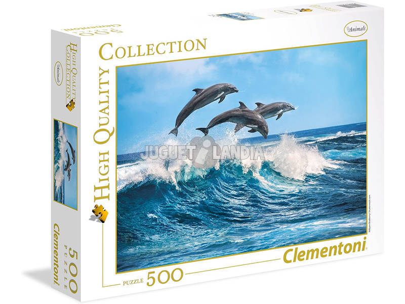 Puzzle 500 Delfine Clementoni 35055