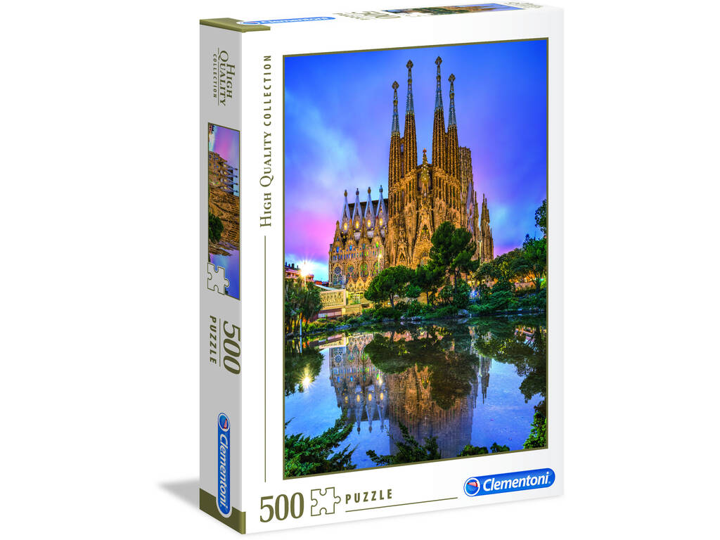 Puzzle 500 Barcelone Clementoni 35062