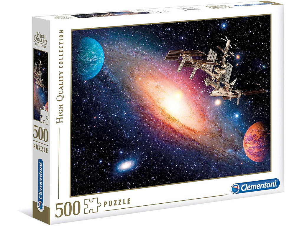 Puzzle 500 Estación Espacial Internacional Clementoni 35075