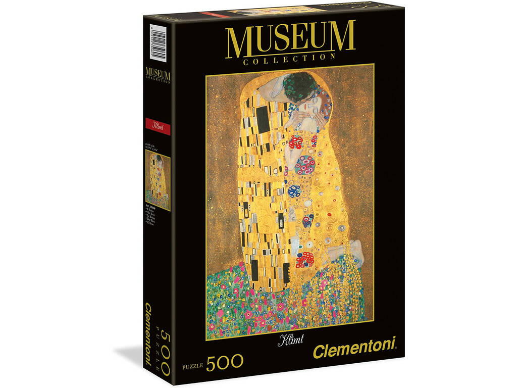 Puzzle 500 Klimt: Der Kuss Clementoni 35060