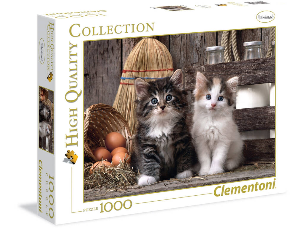 Puzzle 1.000 Gatitos Clementoni 39340