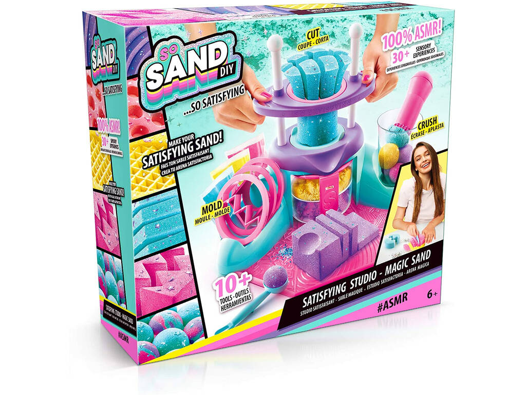 So Sand DIY Studio Arena Mágica Canal Toys SDD016